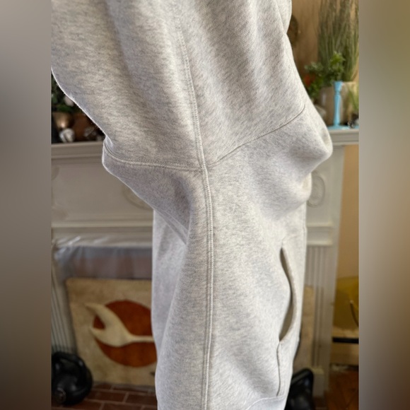 Quince Everyday Fleece Full-Zip Hoodie in Light Heather Grey XL - Picture 11 of 16